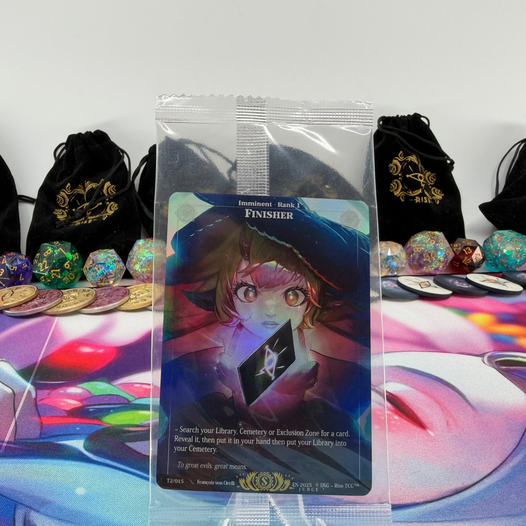 #956 Cassandre | test-002 | Chase Depth Lenticular | Test Print Sealed Pack | Rare (EN)