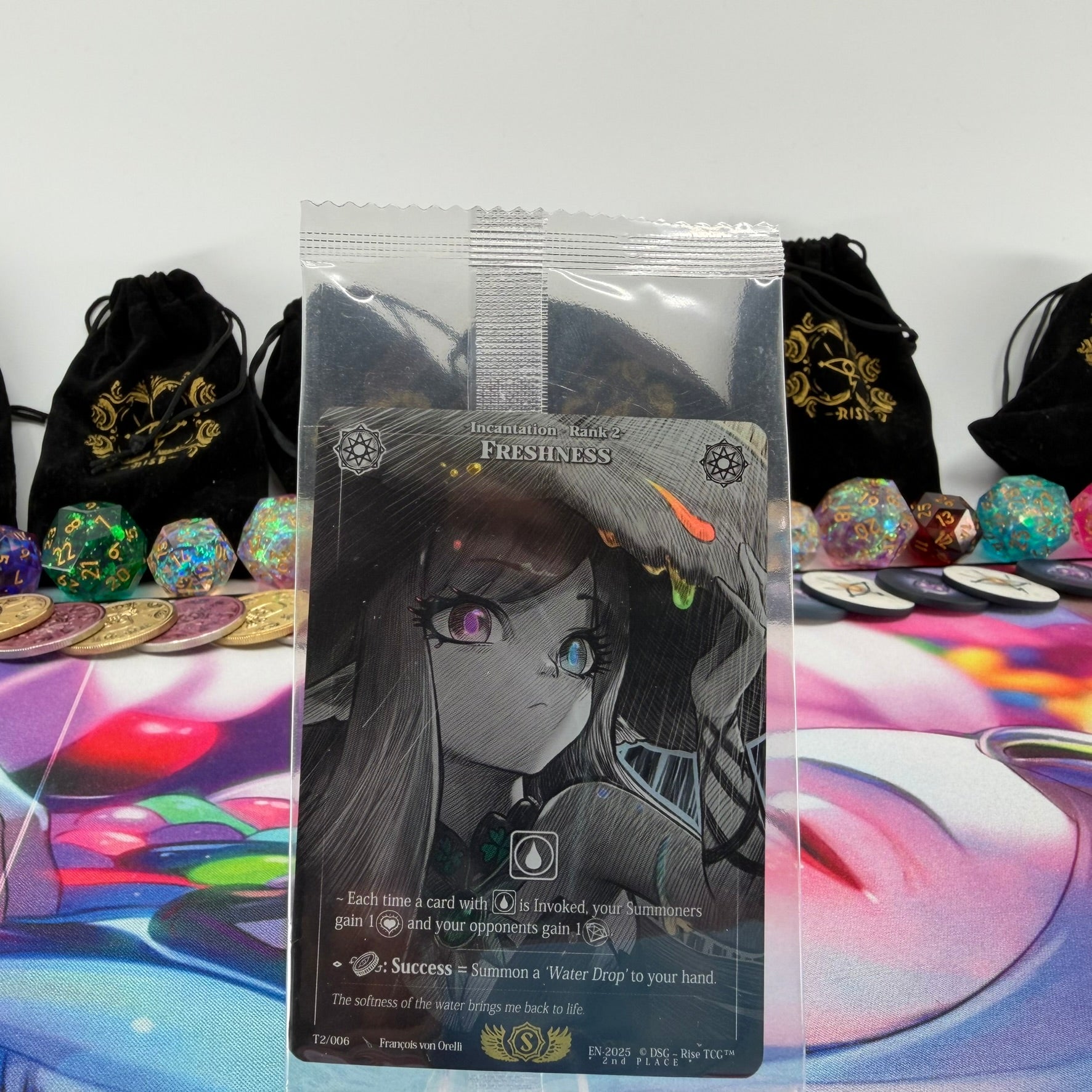 #959 Dark Heart Gemstone | test-003 | Chase Depth Lenticular | Test Print Sealed Pack | Legendary (EN)