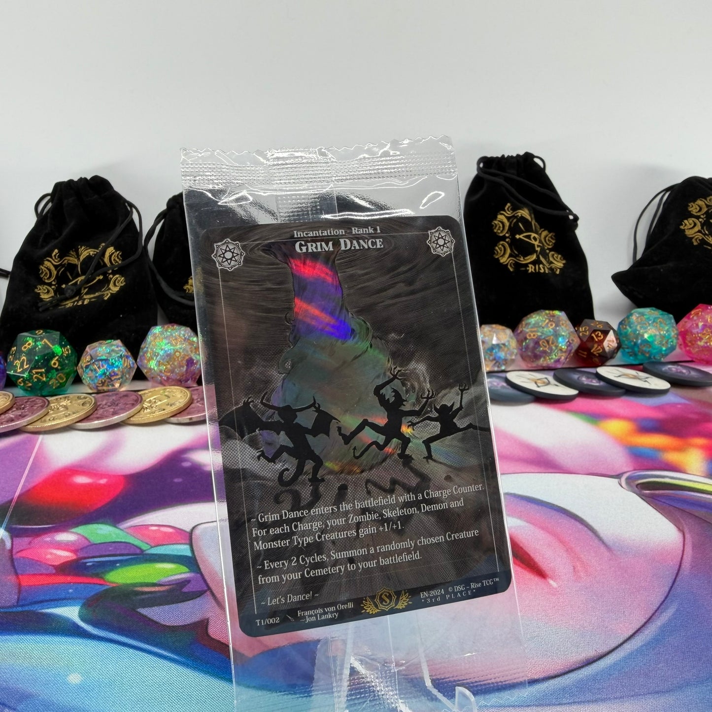 #961 Cassandre | test-002 | Chase Depth Lenticular | Test Print Sealed Pack | Rare (EN)