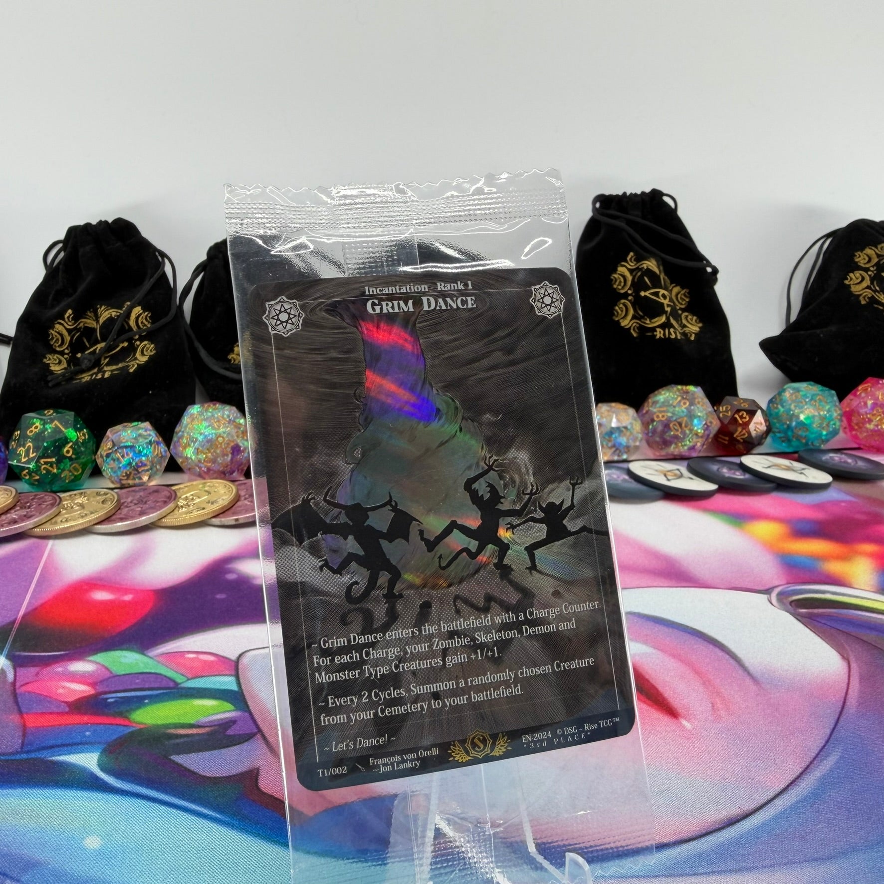 #961 Cassandre | test-002 | Chase Depth Lenticular | Test Print Sealed Pack | Rare (EN)