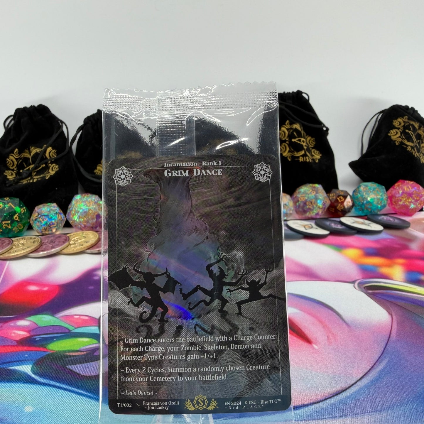 #965 Cassandre | test-002 | Chase Depth Lenticular | Test Print Sealed Pack | Rare (EN)