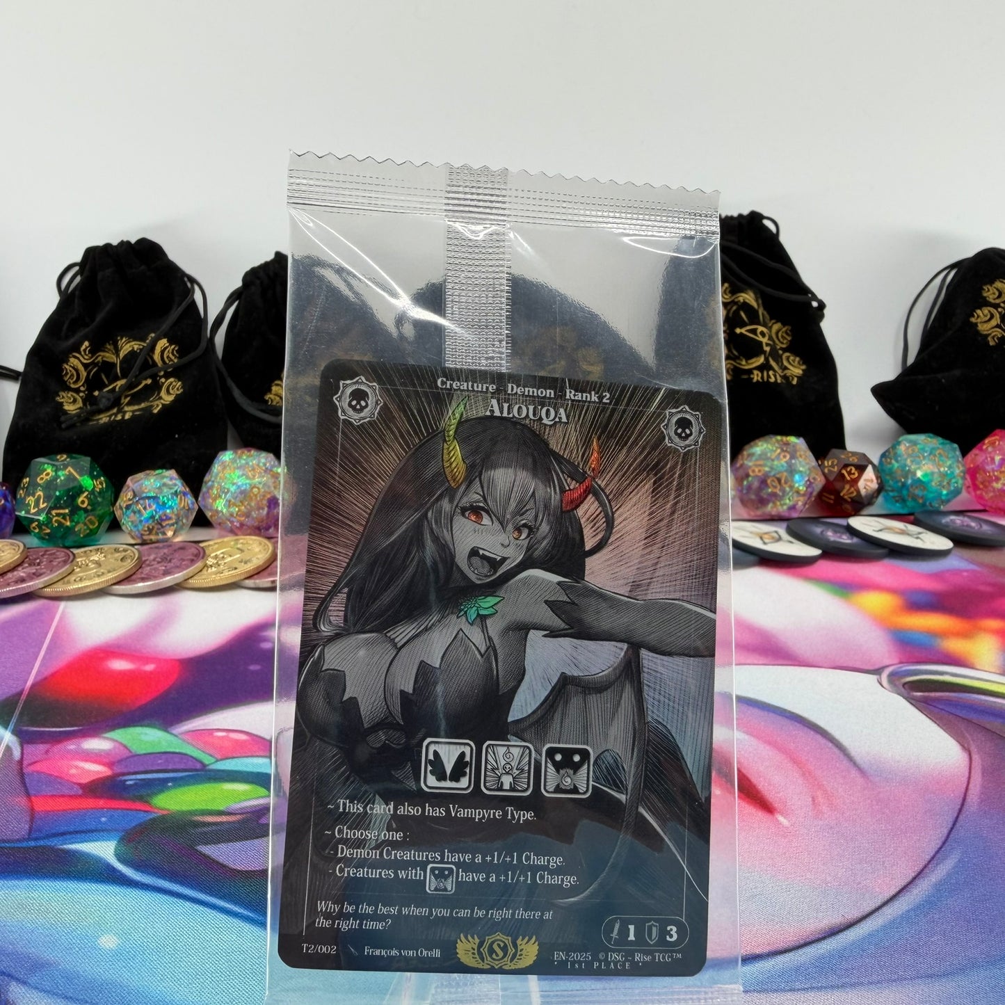 #968 Grim Dance *3rd PLACE* | T1/002 | Holo | Promo Sealed Pack | Uncommon (EN)