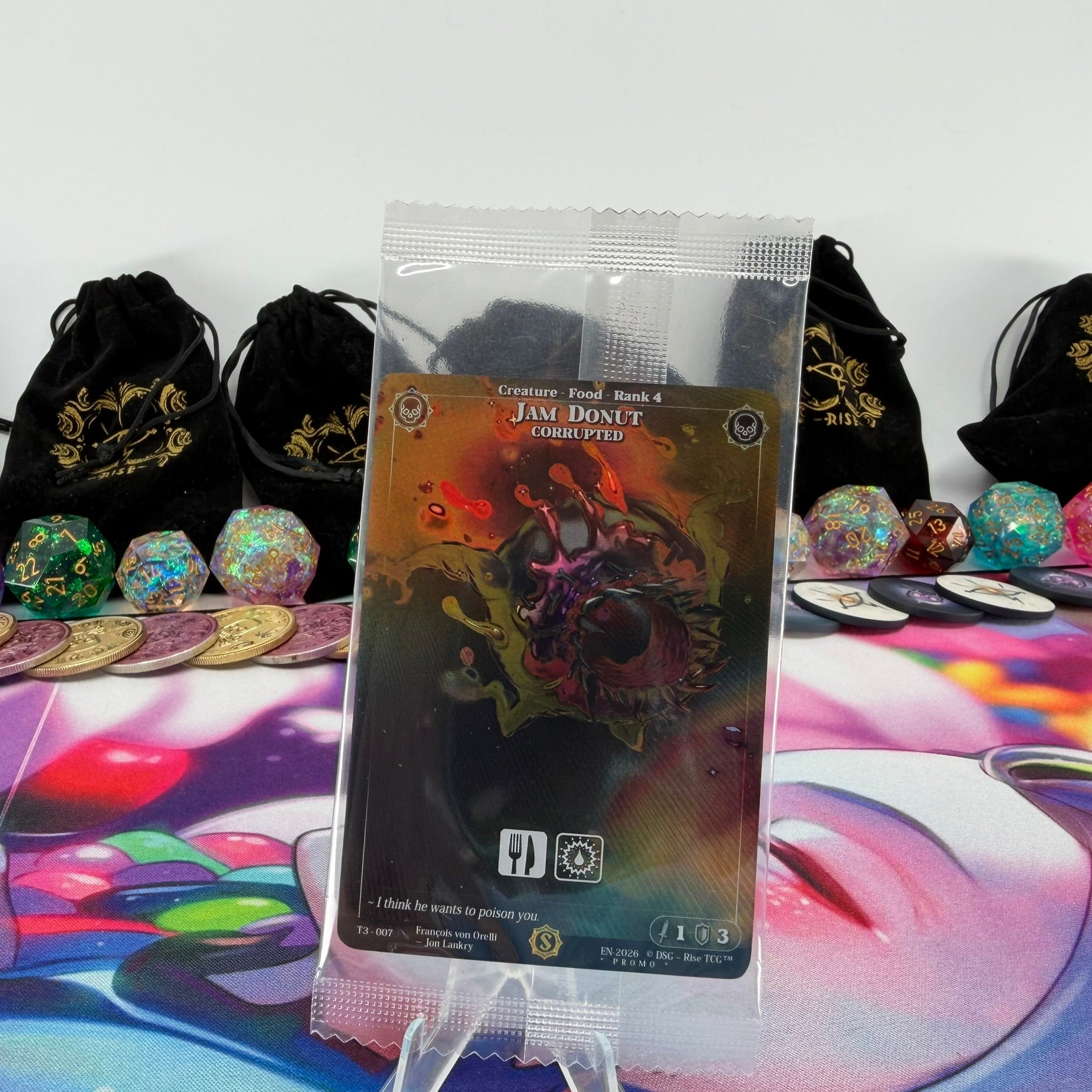 #972 Grim Dance *3rd PLACE* | T1/002 | Holo | Promo Sealed Pack | Uncommon (EN)