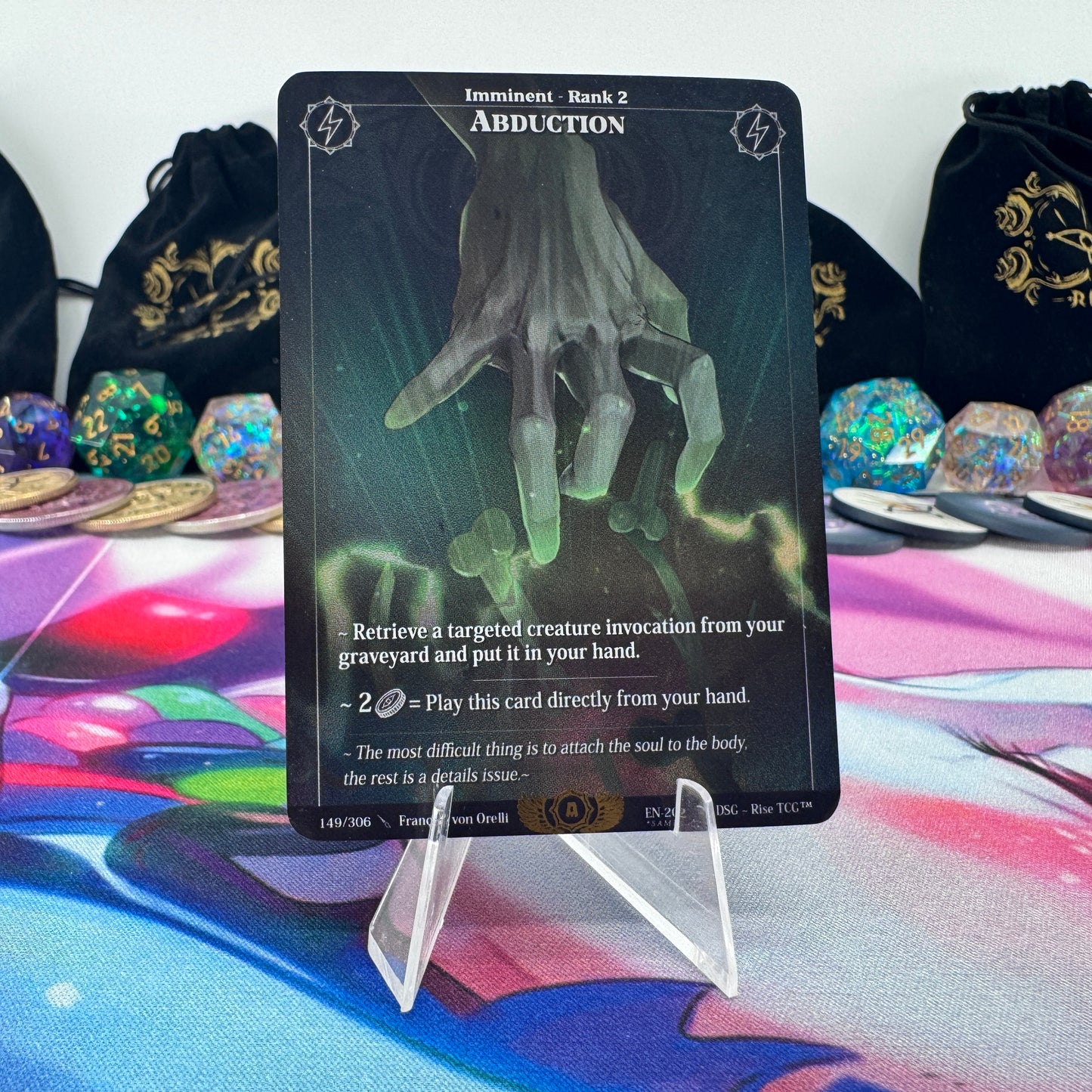 #1386 Abduction | 149/306 | Holo | Sample-C | Rare (EN)