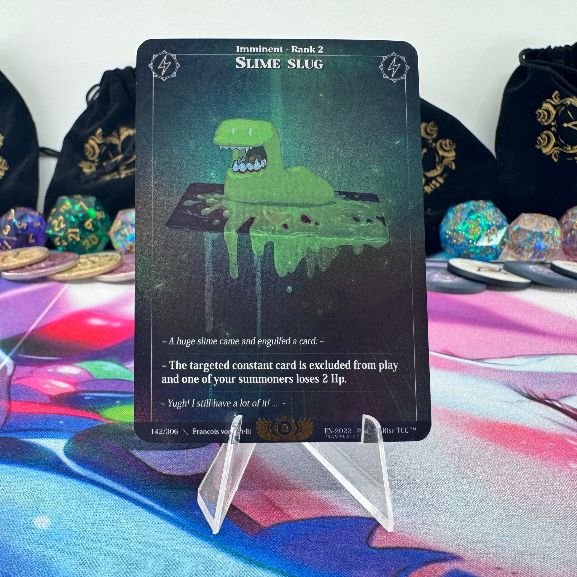 #1388 Slime Slug | 142/306 | Holo | Sample-C | Rare (EN)
