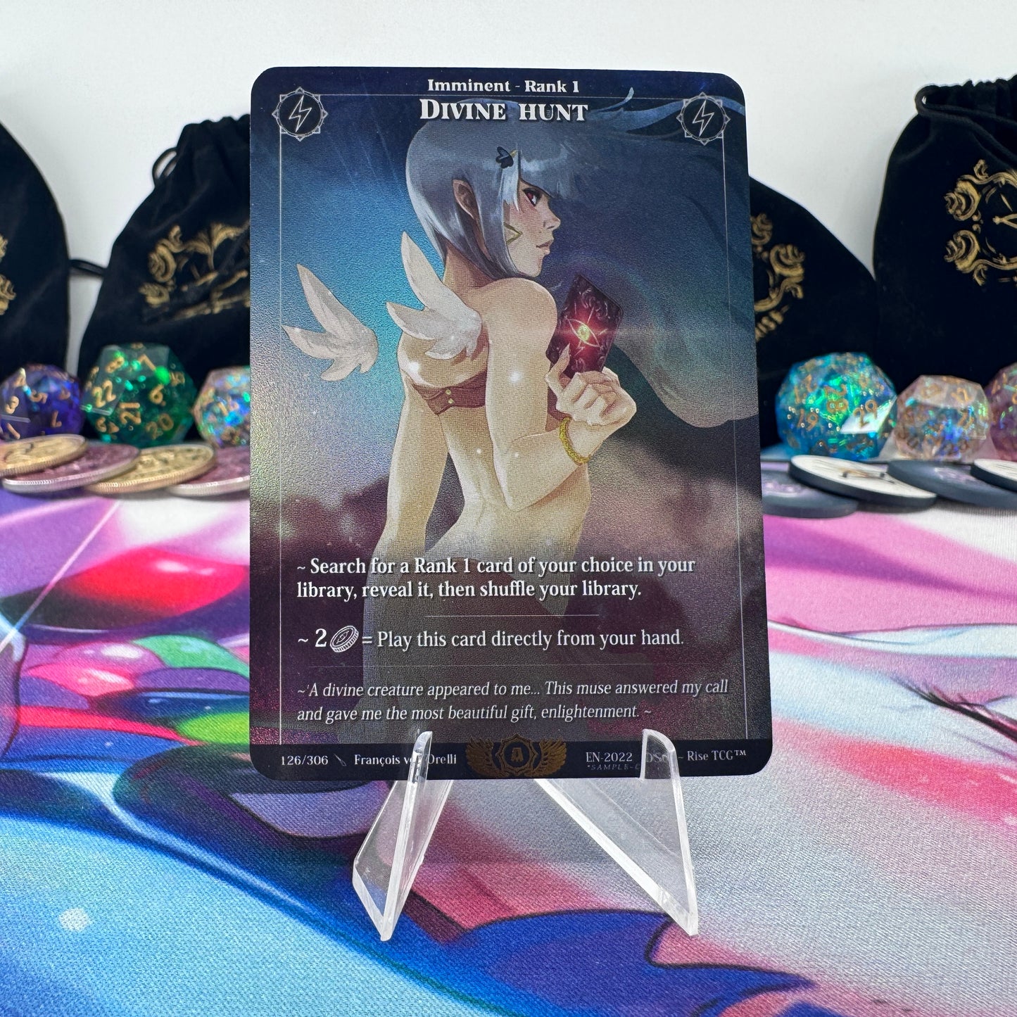 #1390 Divine Hunt | 126/306 | Holo | Sample-C | Rare (EN)