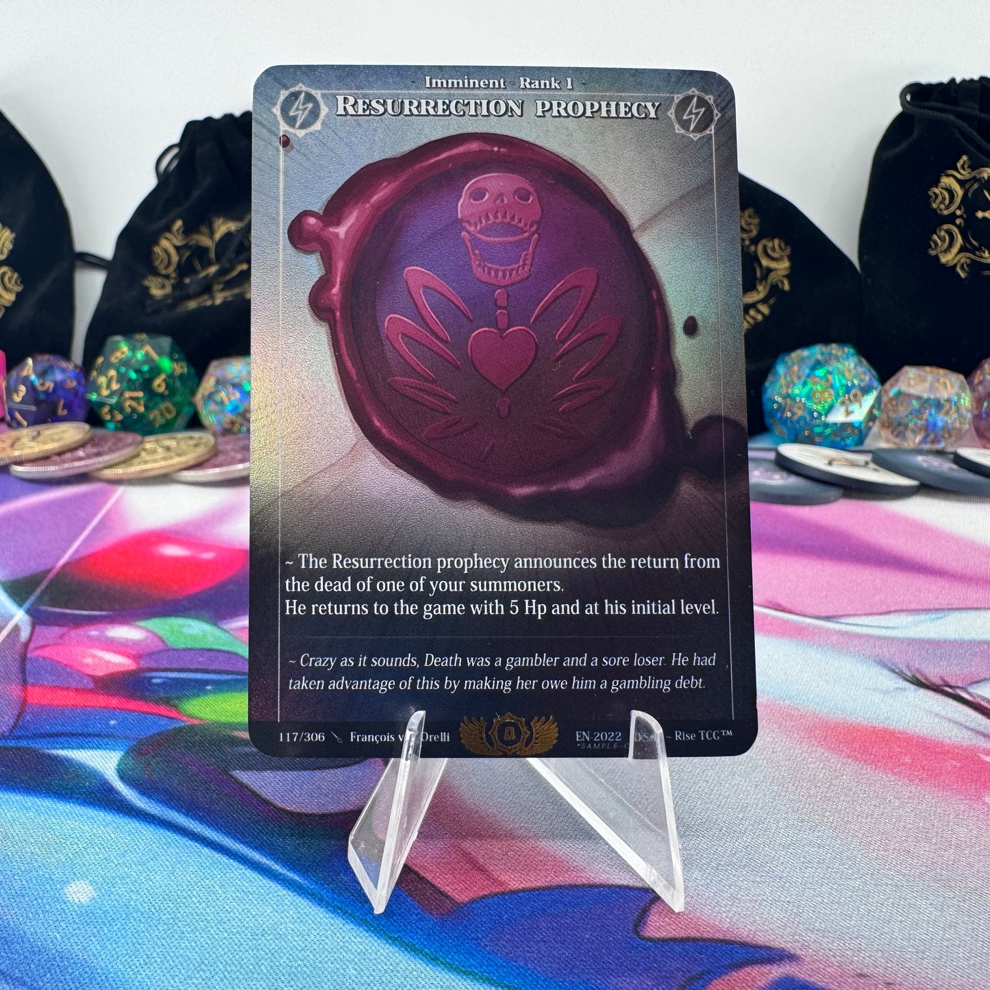 #1392 Resurrection Prophecy | 117/306 | Holo | Sample-C | Rare (EN)