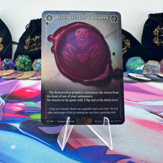 #1392 Resurrection Prophecy | 117/306 | Holo | Sample-C | Rare (EN)