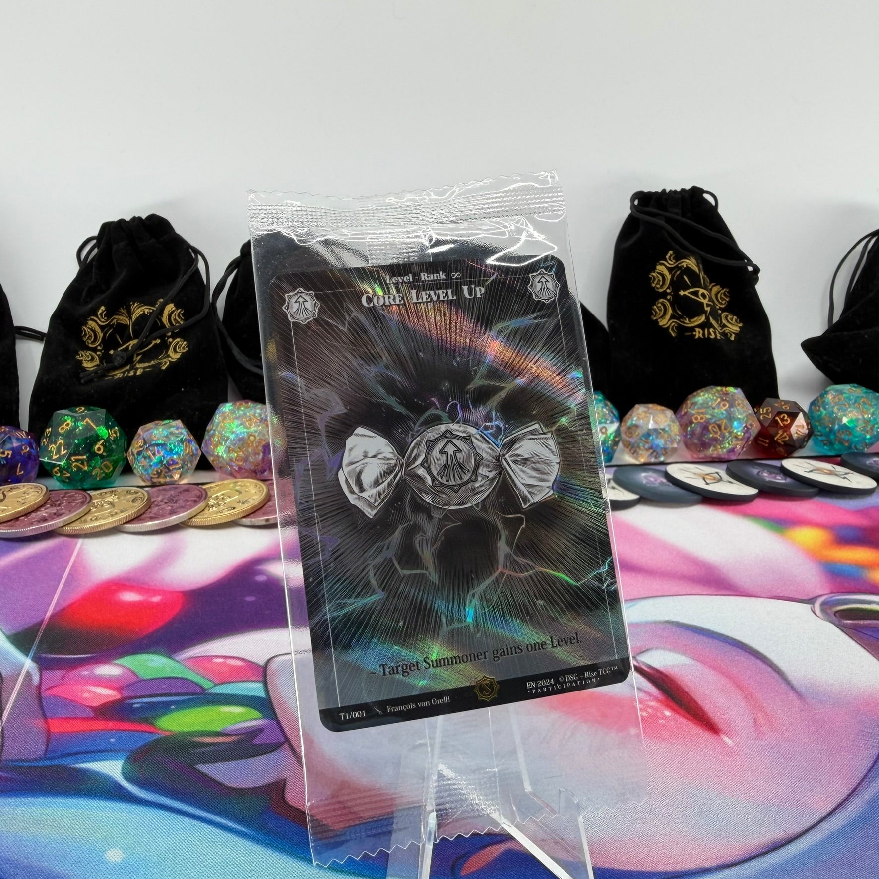 #1054 Core Level Up *PARTICIPATION* | T1/001 | Holo | Promo Sealed Pack | Common (EN)