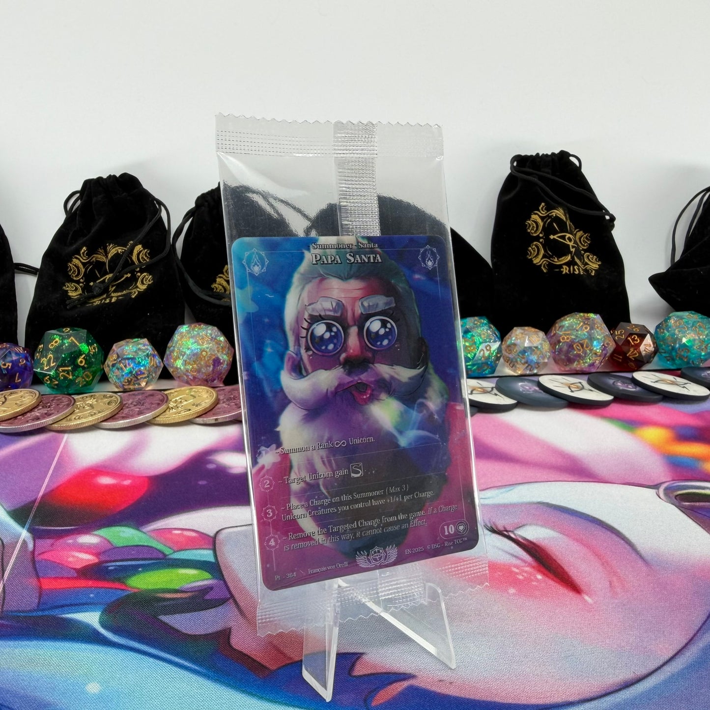 #1058 Papa Santa | Pt - 364 | Depth Lenticular | Prestige 2025 Sealed Pack | Rare (EN)