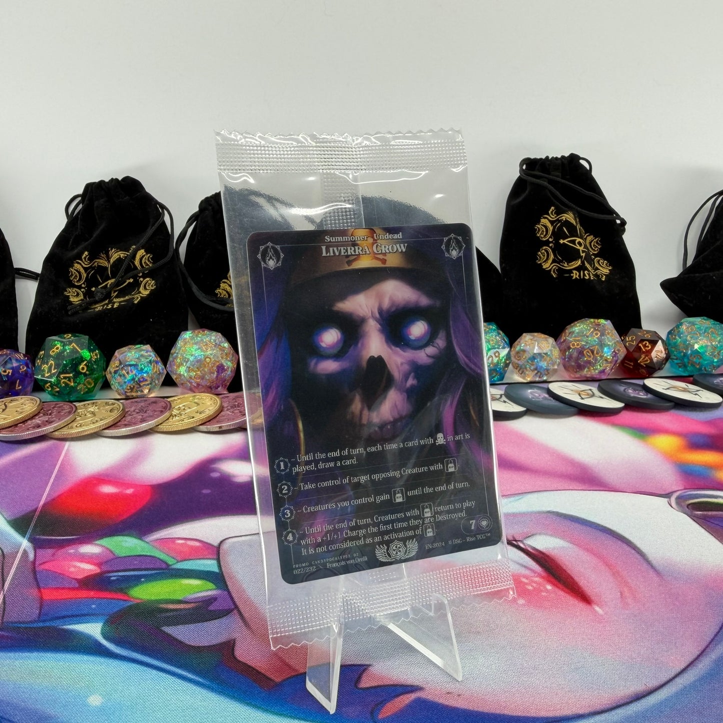 #1060 Liverra Crow | 022/232 | Depth Lenticular | Candypocalypse Promo Sealed Pack | Rare (EN)