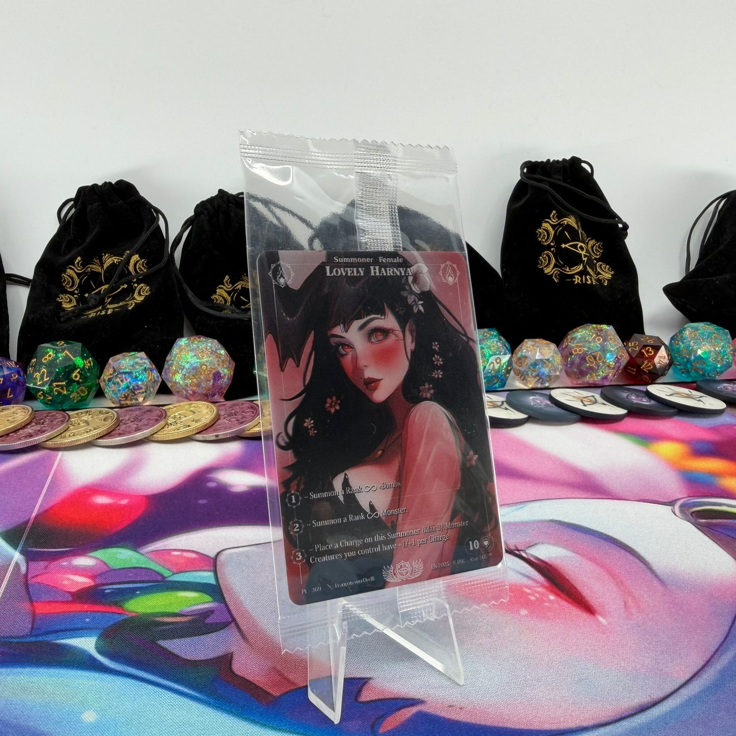 #1063 Lovely Harnya | Pt - 369 | Depth Lenticular | Prestige 2025 Sealed Pack | Legendary (EN)