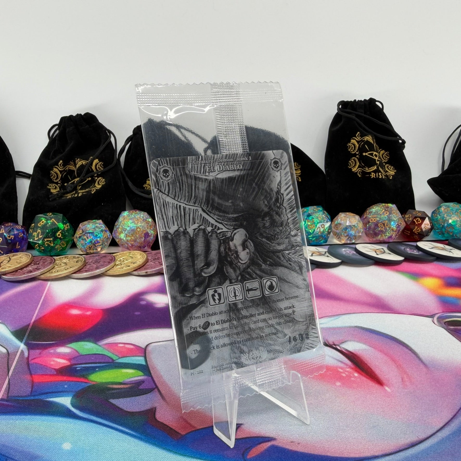 #1065 El Diablo | Pt - 282 | Depth Lenticular | Prestige 2025 Sealed Pack | Rare (EN)