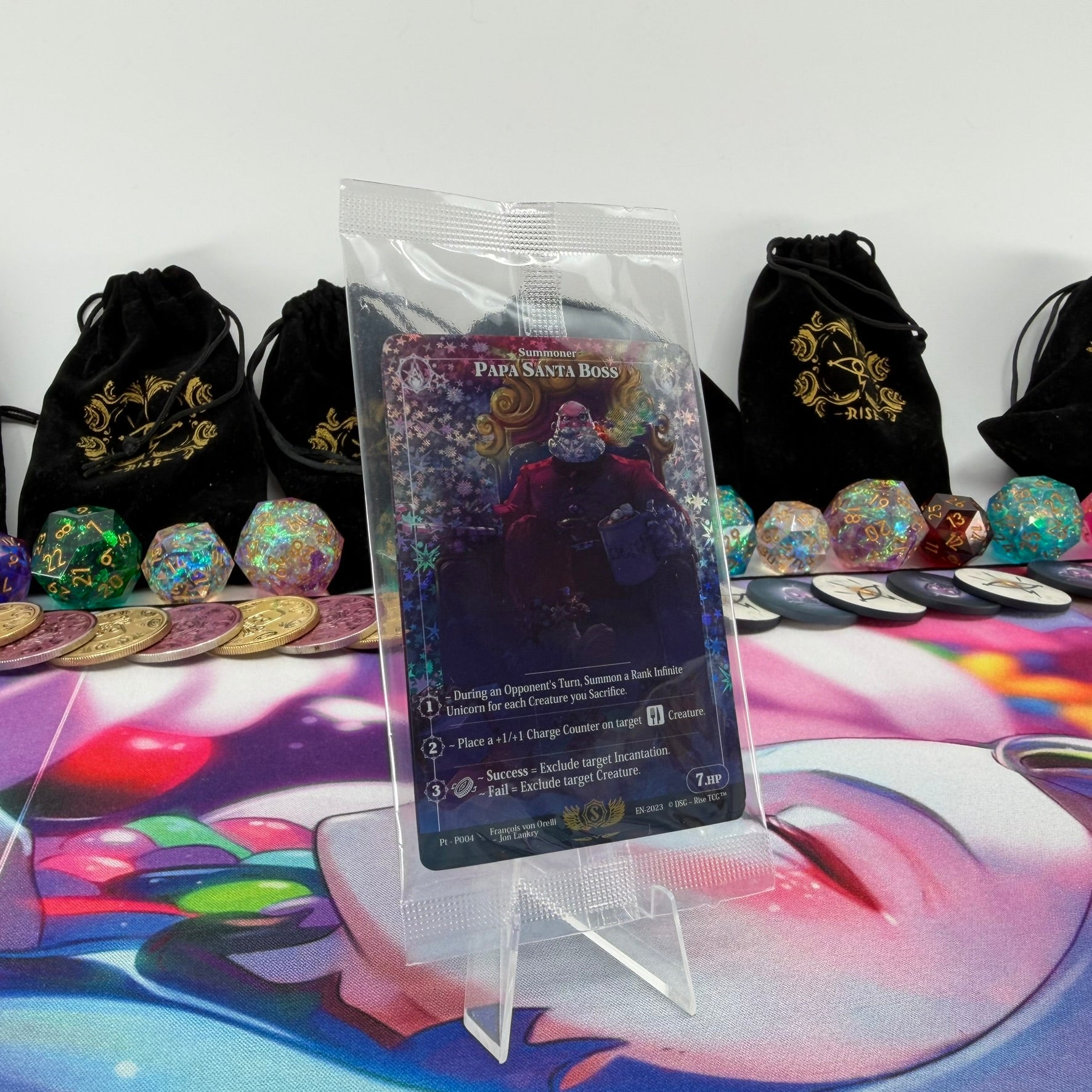 #1068 Papa & Mama Santa Boss | Pt - P004 | Star Foil | Prestige 2023 Promo Sealed Pack | Rare (EN)
