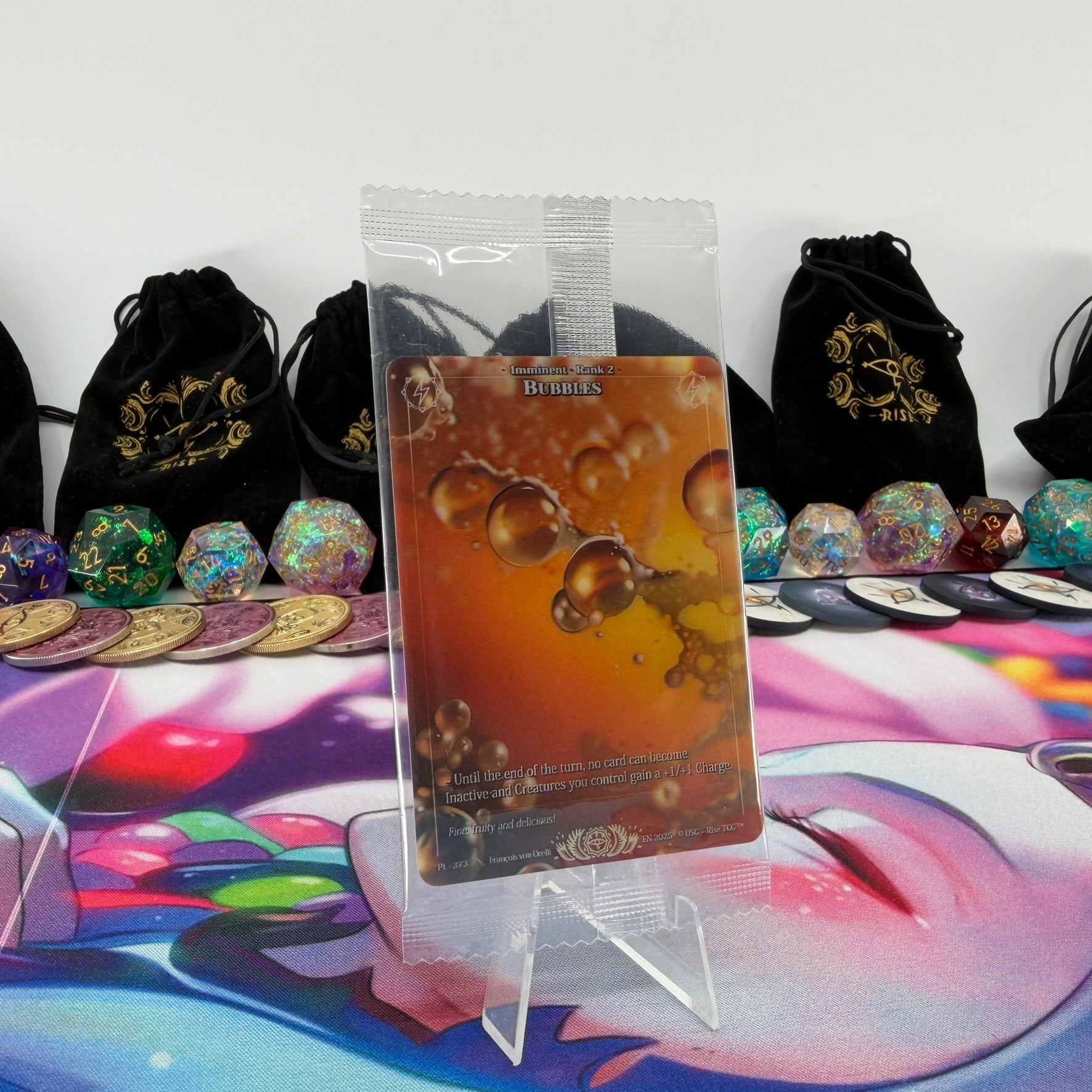 #1072 Bubbles | Pt - 373 | Depth Lenticular | Prestige 2025 Sealed Pack | Legendary (EN)