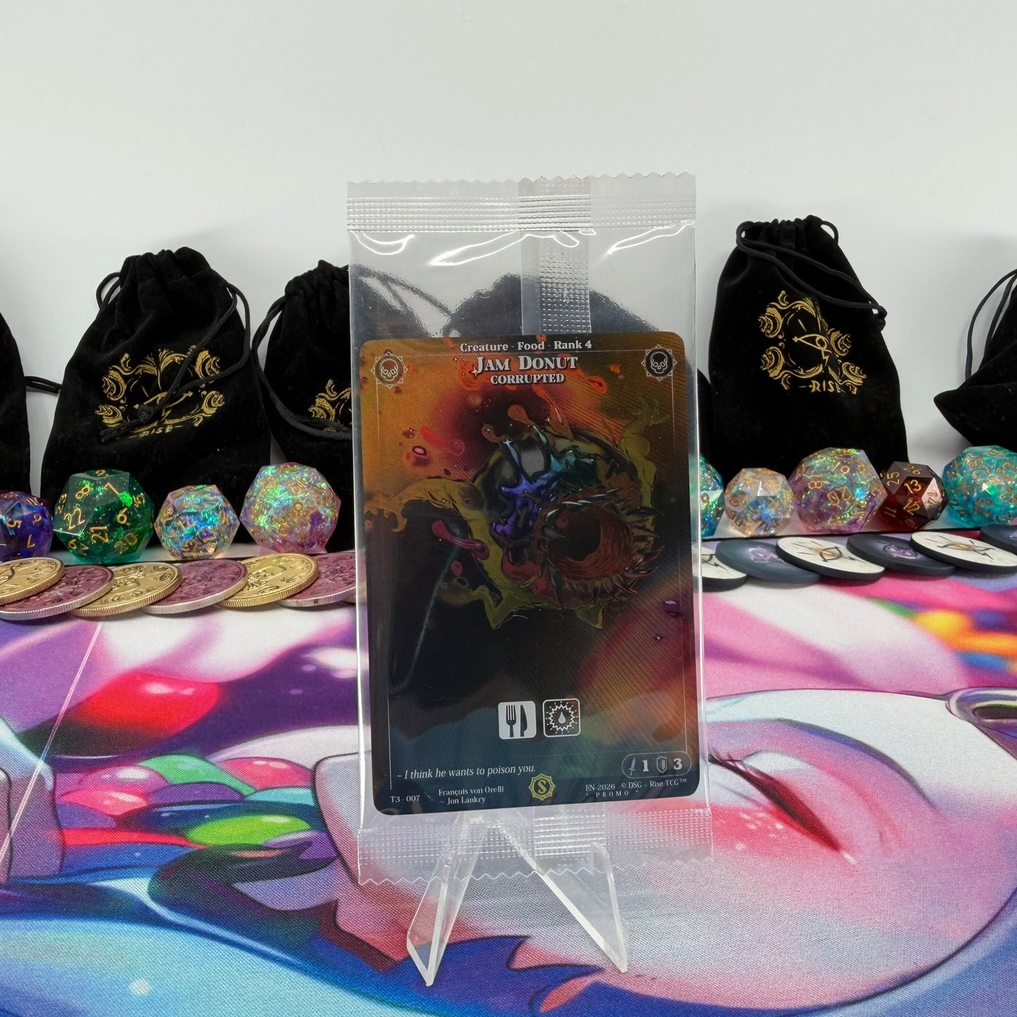 #1075 Jam Donut | T3 / 007 | Holo | Promo Sealed Pack | Common (EN)