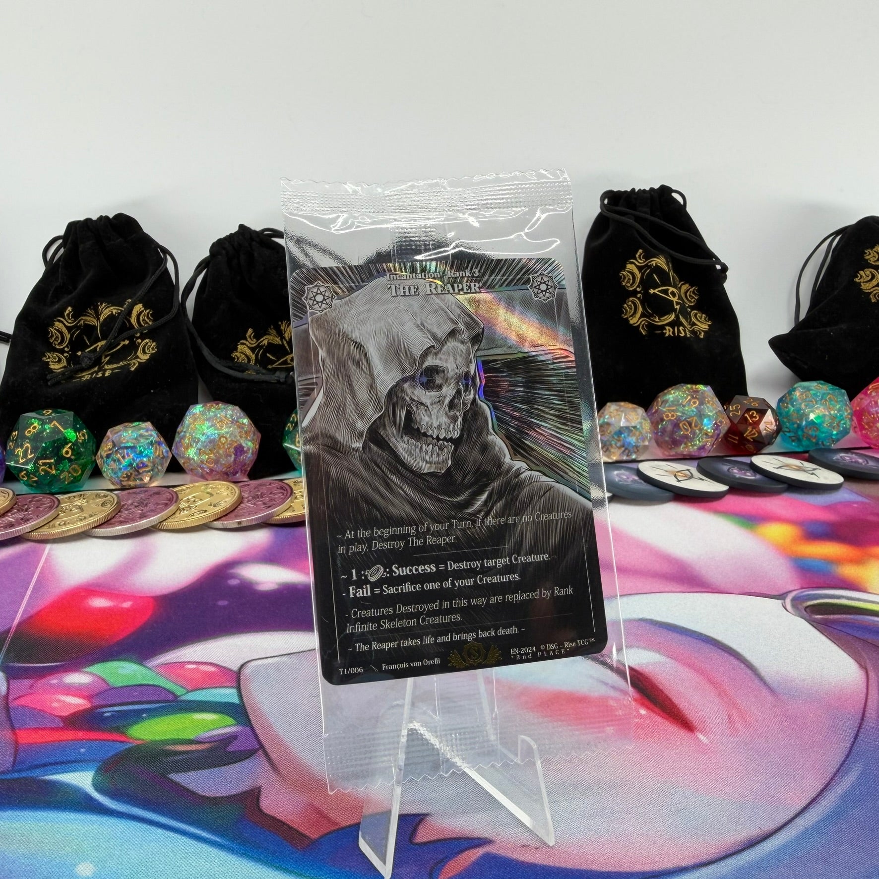 #1079 The Reaper *2nd PLACE* | T1/006 | Holo | Promo Sealed Pack | Uncommon (EN)