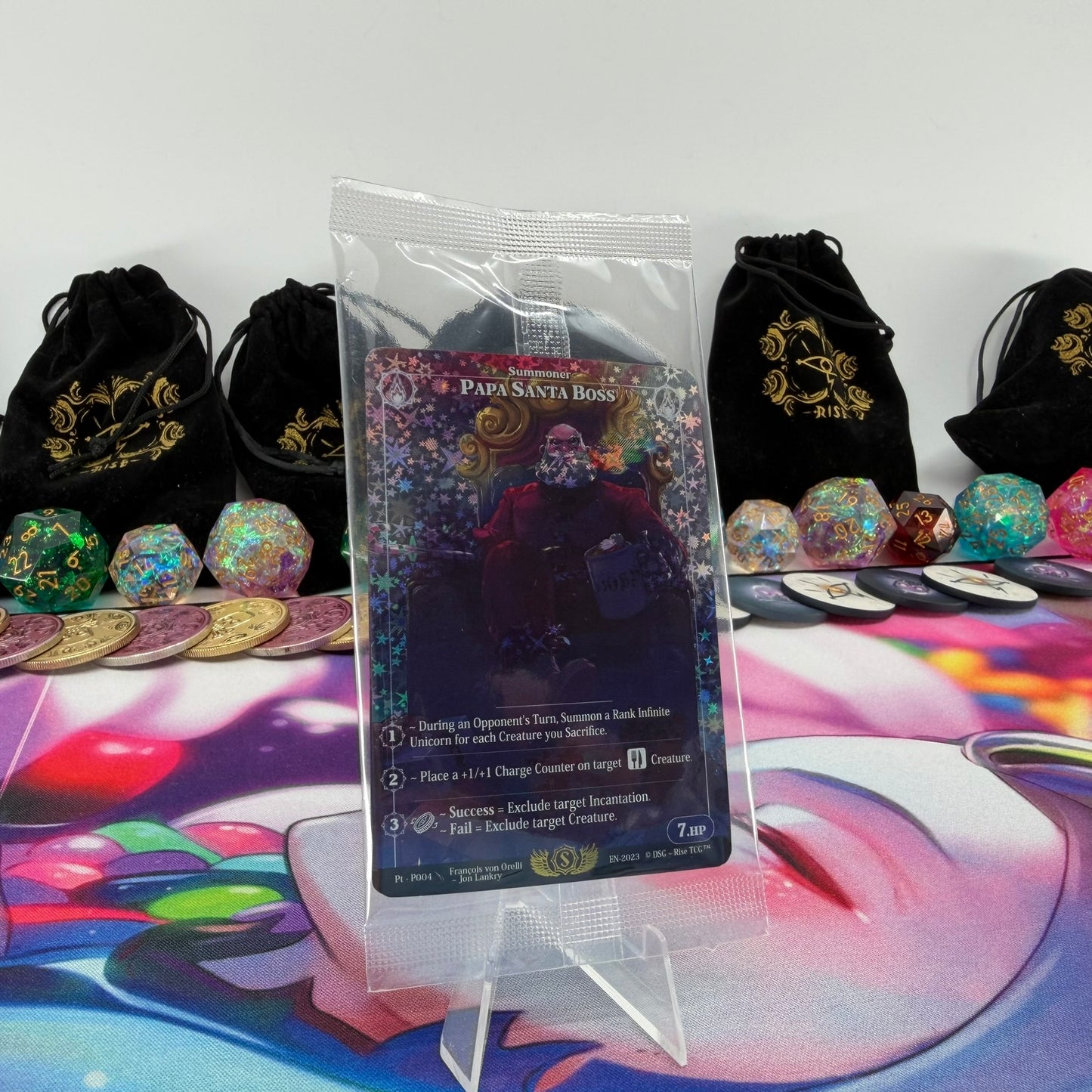 #1081 Papa & Mama Santa Boss | Pt - P004 | Star Foil | Prestige 2023 Promo Sealed Pack | Rare (EN)