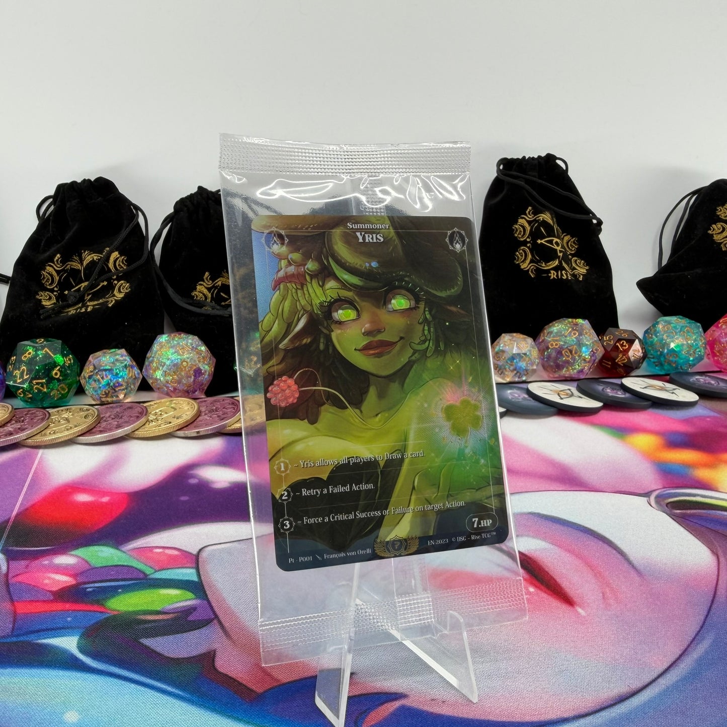 #1085 Yris | Pt - P001 | Holo | Promo Sealed Pack | Rare (EN)