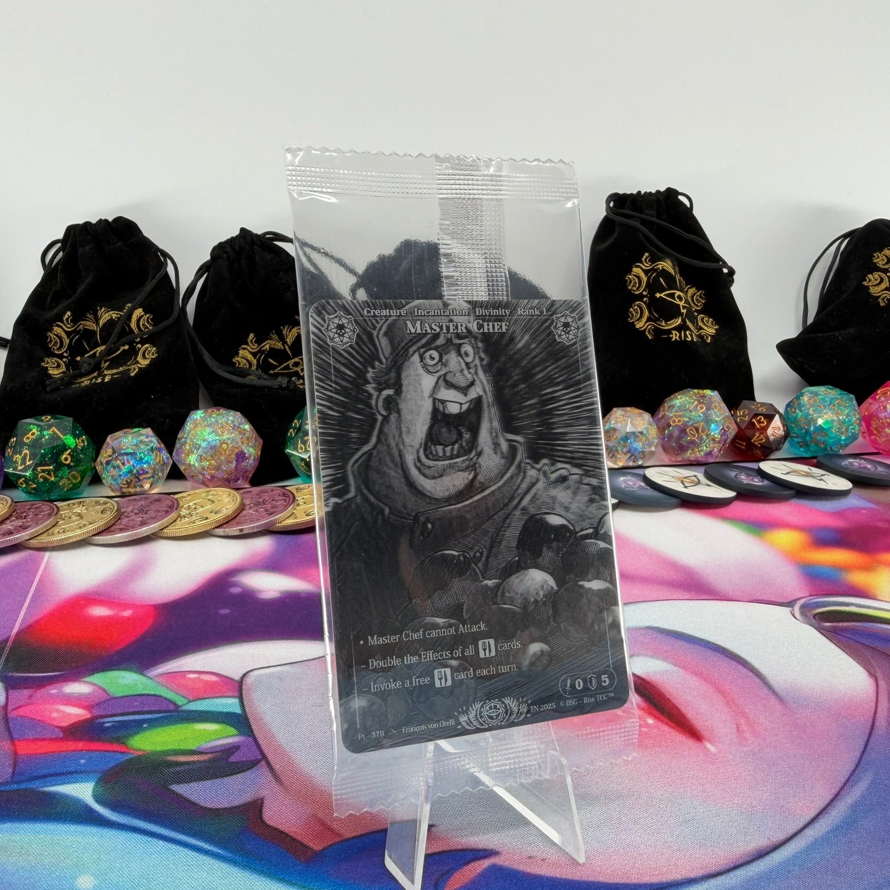#1086 Master Chef | Pt - 379 | Depth Lenticular | Prestige 2025 Sealed Pack | Legendary (EN)
