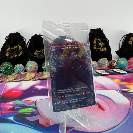#1092 Papa & Mama Santa Boss | Pt - P004 | Star Foil | Prestige 2023 Promo Sealed Pack | Rare (EN)