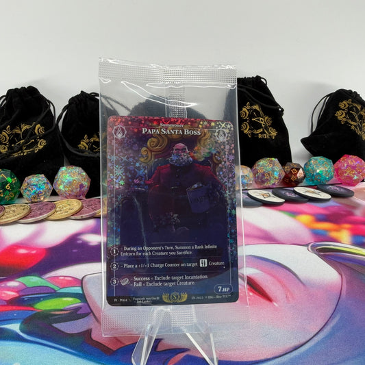 #1096 Papa & Mama Santa Boss | Pt - P004 | Star Foil | Prestige 2023 Promo Sealed Pack | Rare (EN)