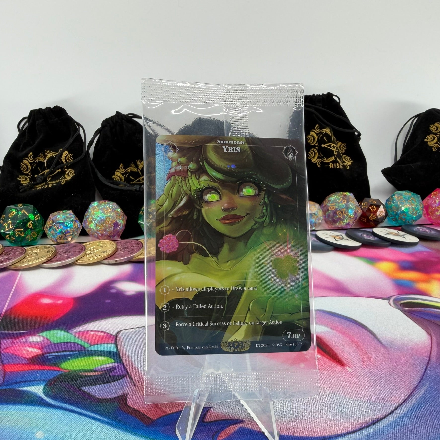 #1098 Yris | Pt - P001 | Holo | Promo Sealed Pack | Rare (EN)