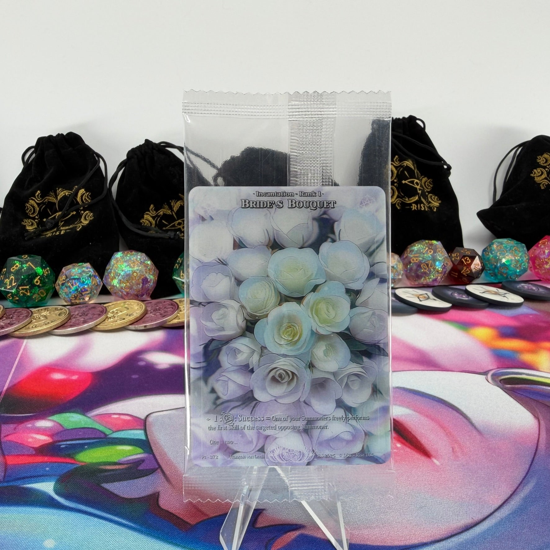 #1099 Bride's Bouquet | Pt - 372 | Depth Lenticular | Prestige 2025 Sealed Pack | Legendary (EN)
