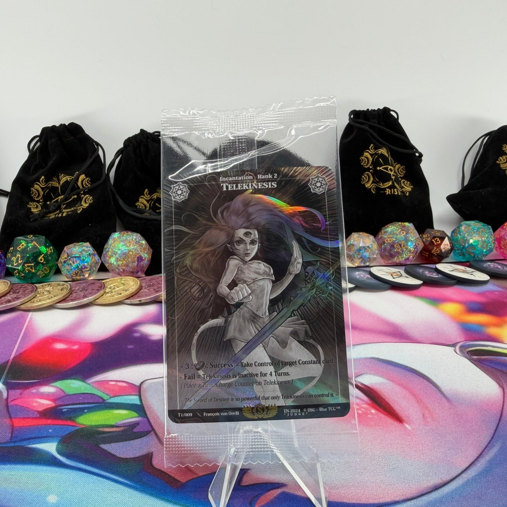 #1101 Telekinesis *JUDGE* | T1/009 | Holo | Promo Sealed Pack | Rare (EN)