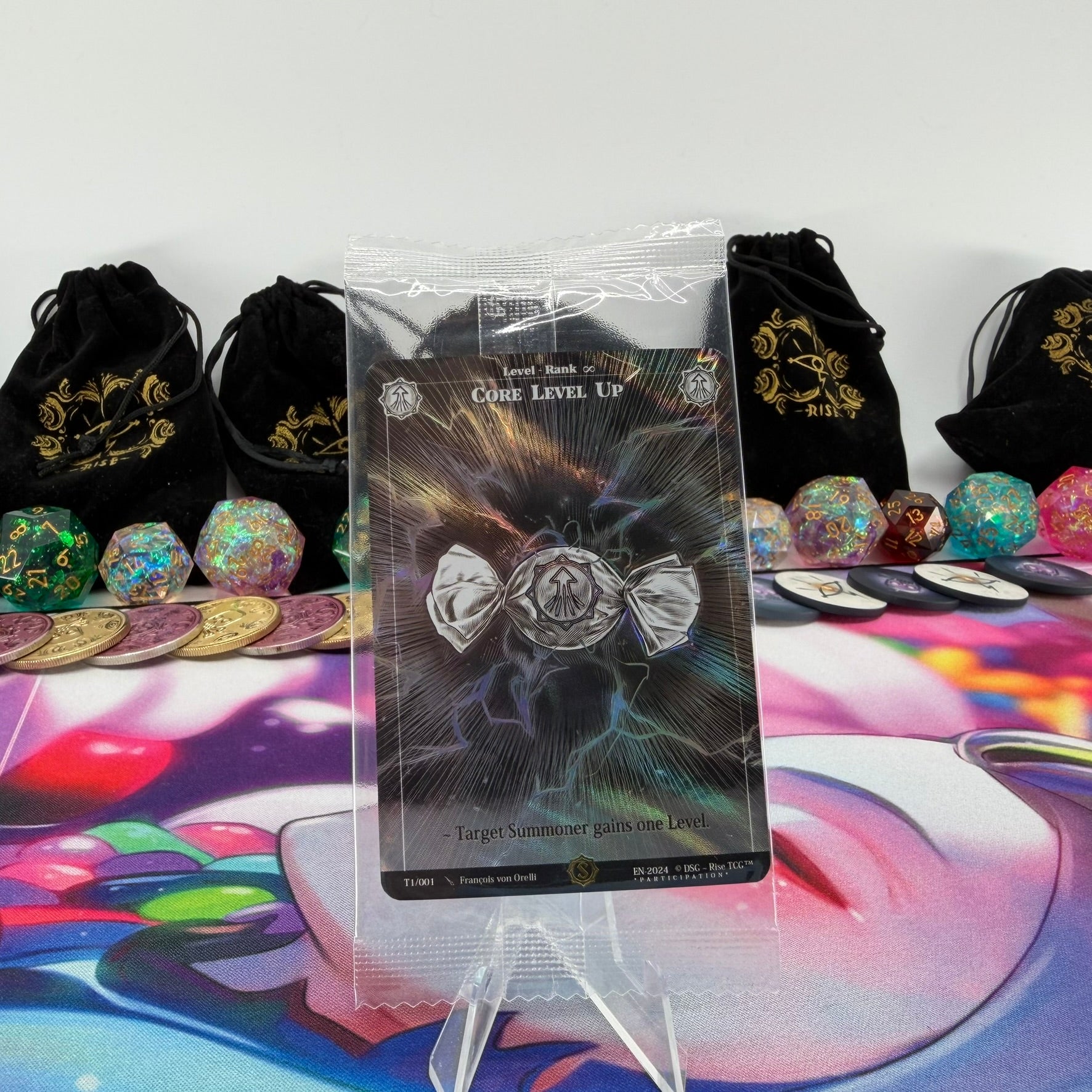 #1104 Core Level Up *PARTICIPATION* | T1/001 | Holo | Promo Sealed Pack | Common (EN)