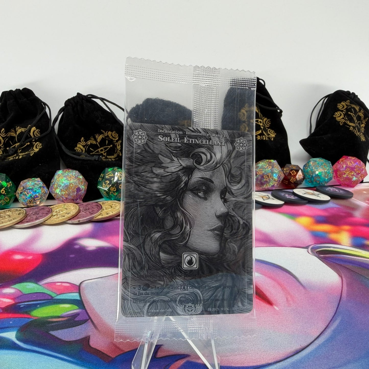 #1106 Soleil Enticellant | Pt - 380 | Depth Lenticular | Prestige 2025 Sealed Pack | Rare (FR)