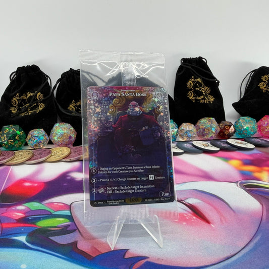 #1107 Papa & Mama Santa Boss | Pt - P004 | Star Foil | Prestige 2023 Promo Sealed Pack | Rare (EN)
