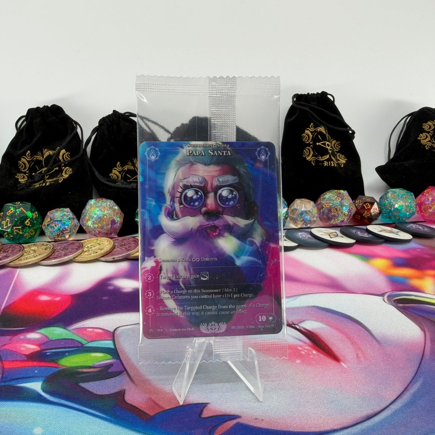 #1108 Papa Santa | Pt - 364 | Depth Lenticular | Prestige 2025 Sealed Pack | Rare (EN)