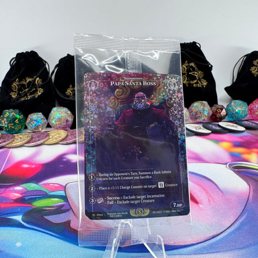 #891 Papa & Mama Santa Boss | Pt - P004 | Star Foil | Prestige 2023 Promo Sealed Pack | Rare (EN)