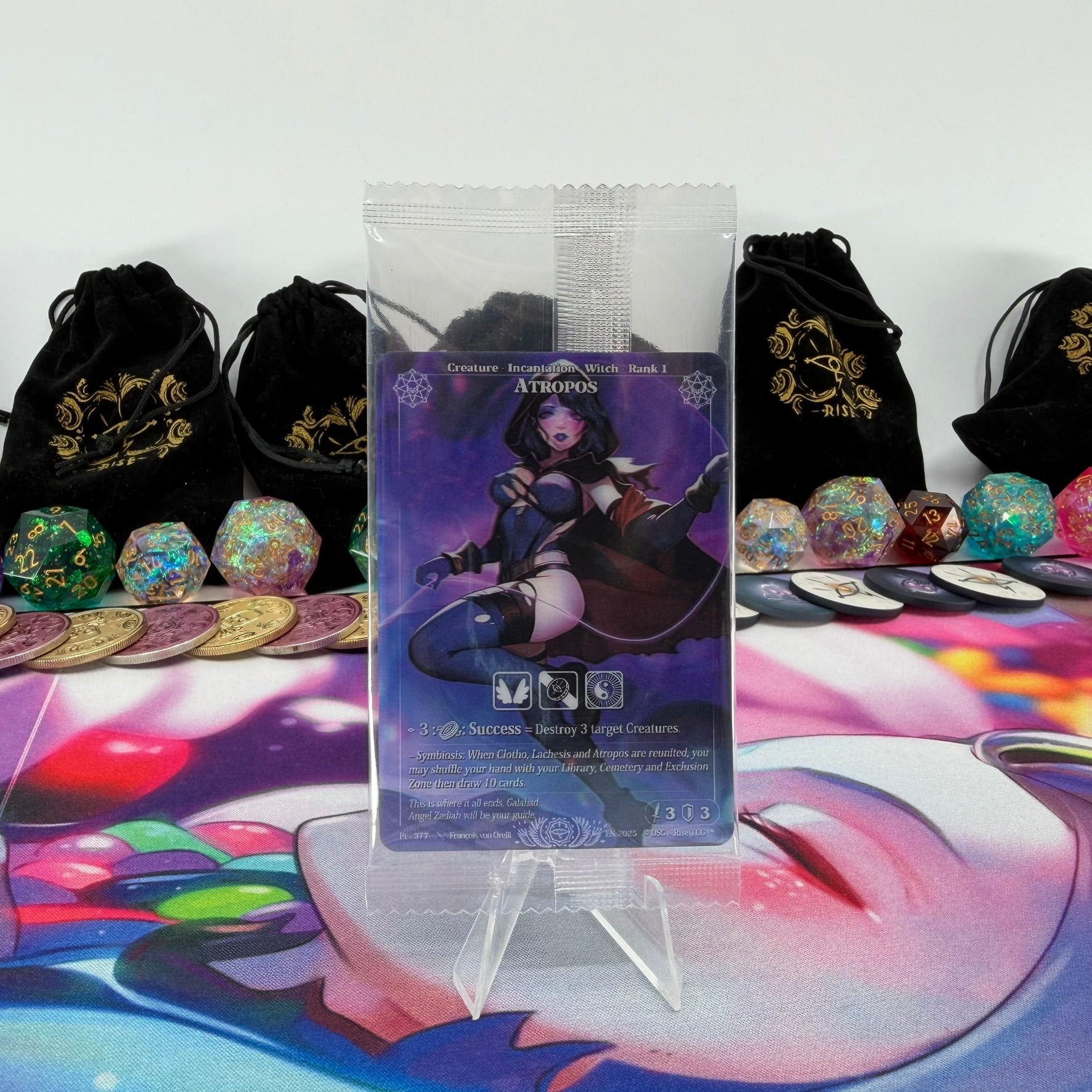 #1112 Atropos | Pt - 377 | Depth Lenticular | Prestige 2025 Sealed Pack | Legendary (EN)