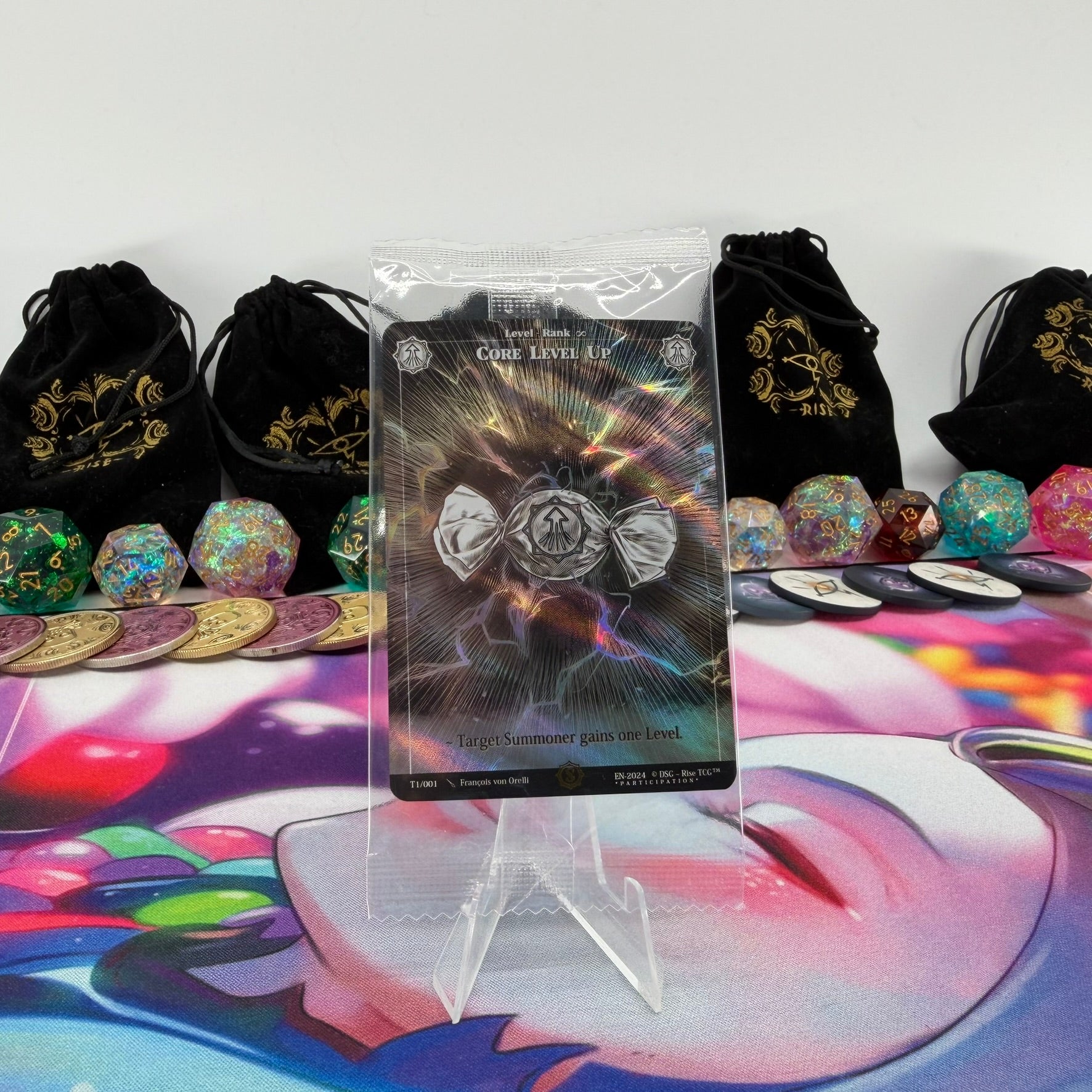 #1115 Core Level Up *PARTICIPATION* | T1/001 | Holo | Promo Sealed Pack | Common (EN)