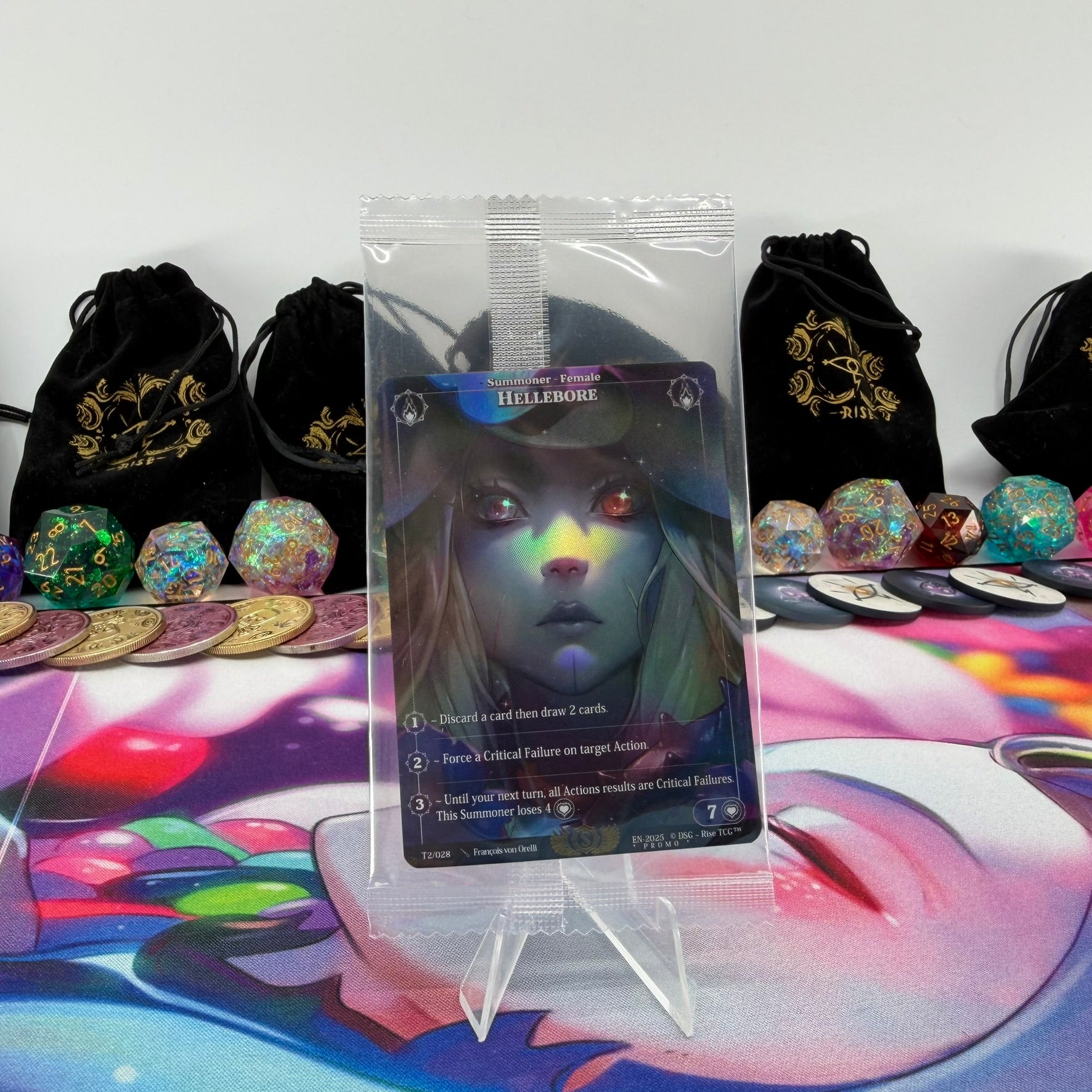 #1119 Hellebore | T2/028 | Holo | Promo Sealed Pack | Rare (EN)