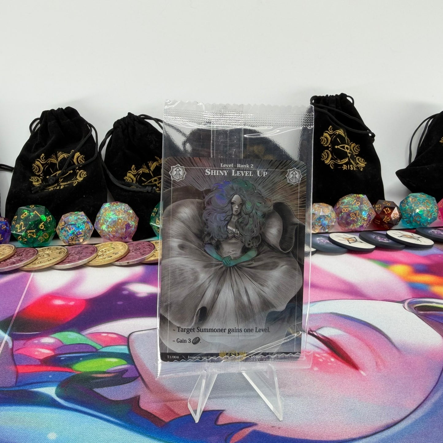 #1120 Shiny Level Up *1st PLACE* | T1/004 | Holo | Promo Sealed Pack | Rare (EN)