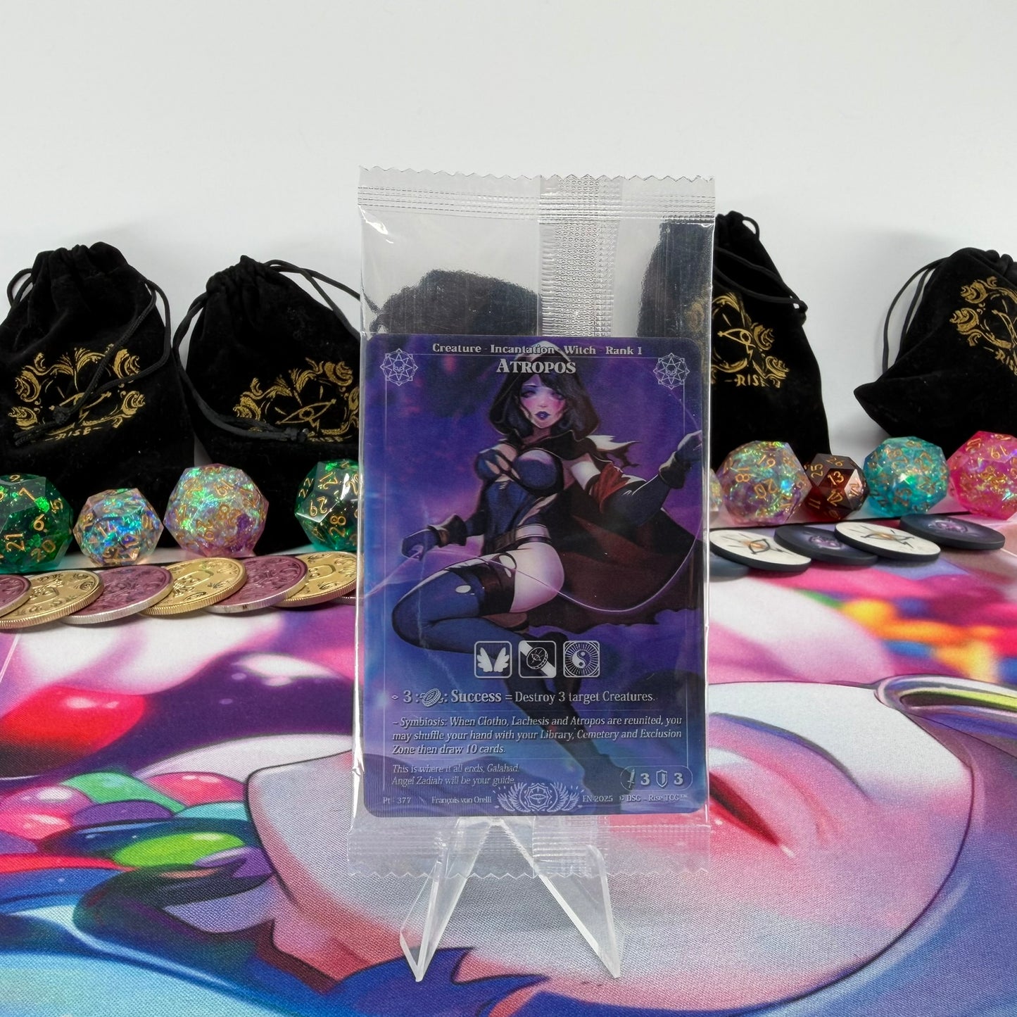 #1121 Atropos | Pt - 377 | Depth Lenticular | Prestige 2025 Sealed Pack | Legendary (EN)