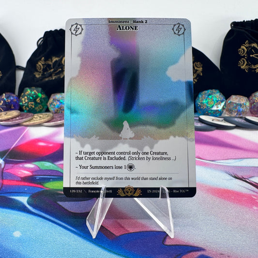 #1402 Alone | 126/232 | Holo | Trophy - 01 | Uncommon (EN)