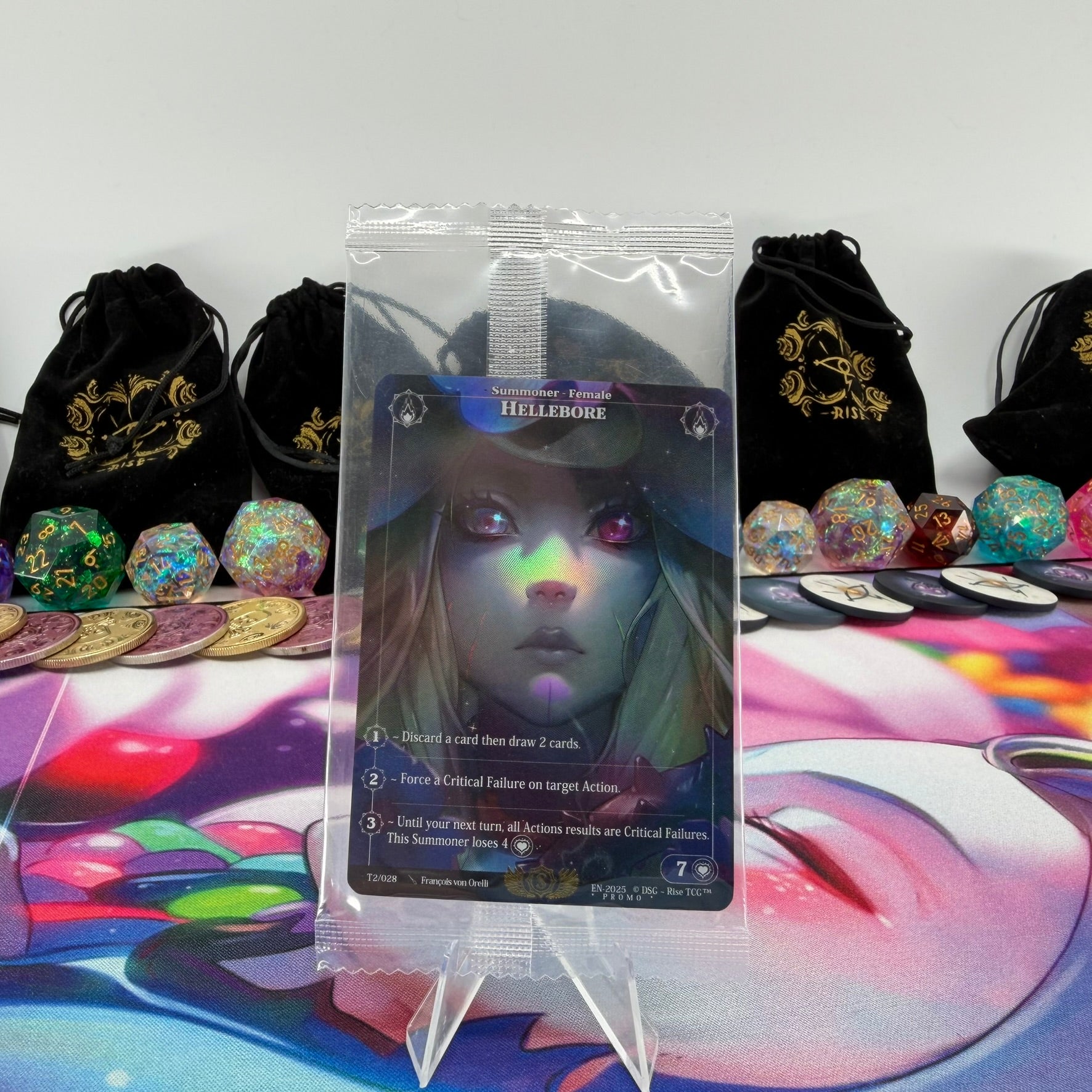 #1133 Hellebore | T2/028 | Holo | Promo Sealed Pack | Rare (EN)