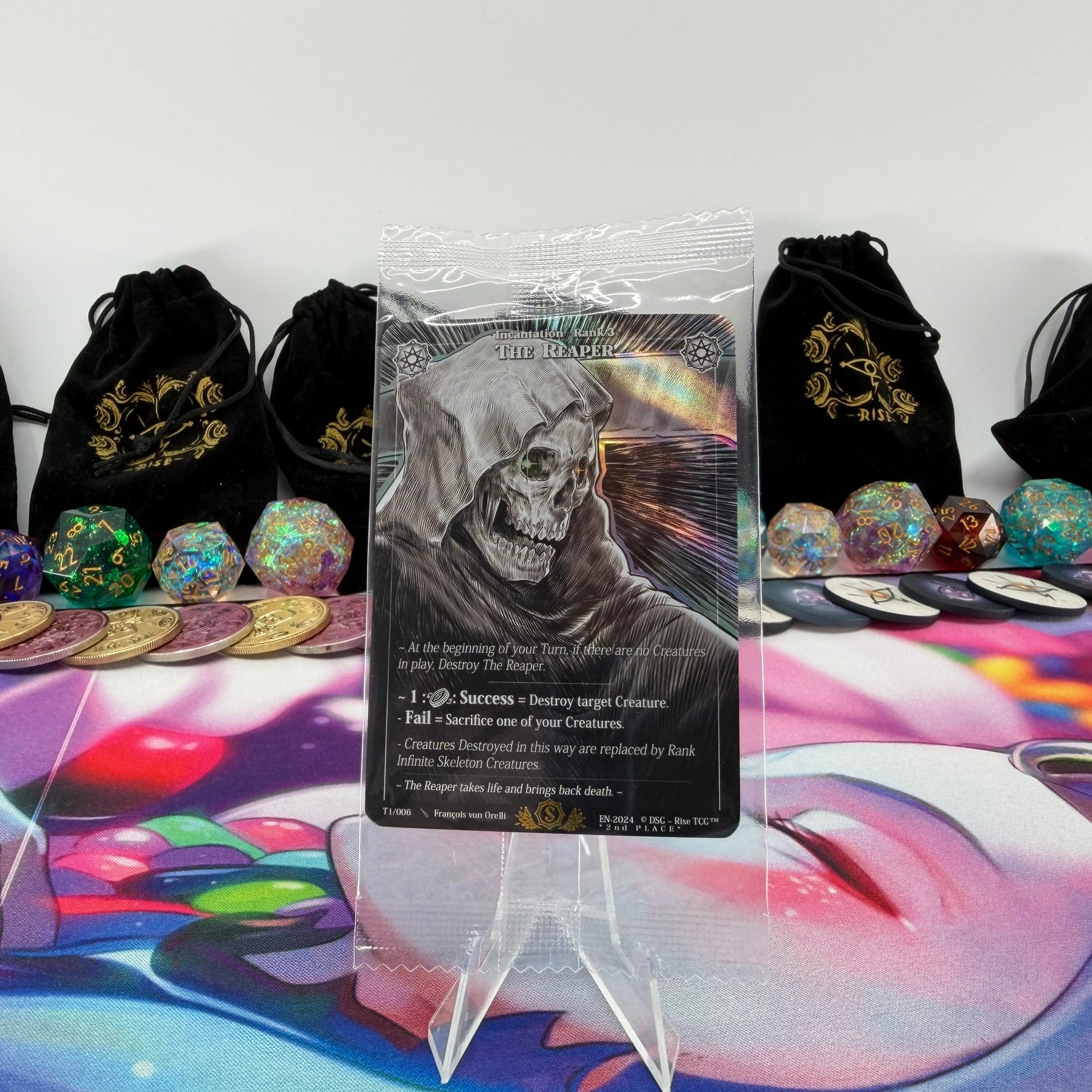 #1134 The Reaper *2nd PLACE* | T1/006 | Holo | Promo Sealed Pack | Uncommon (EN)
