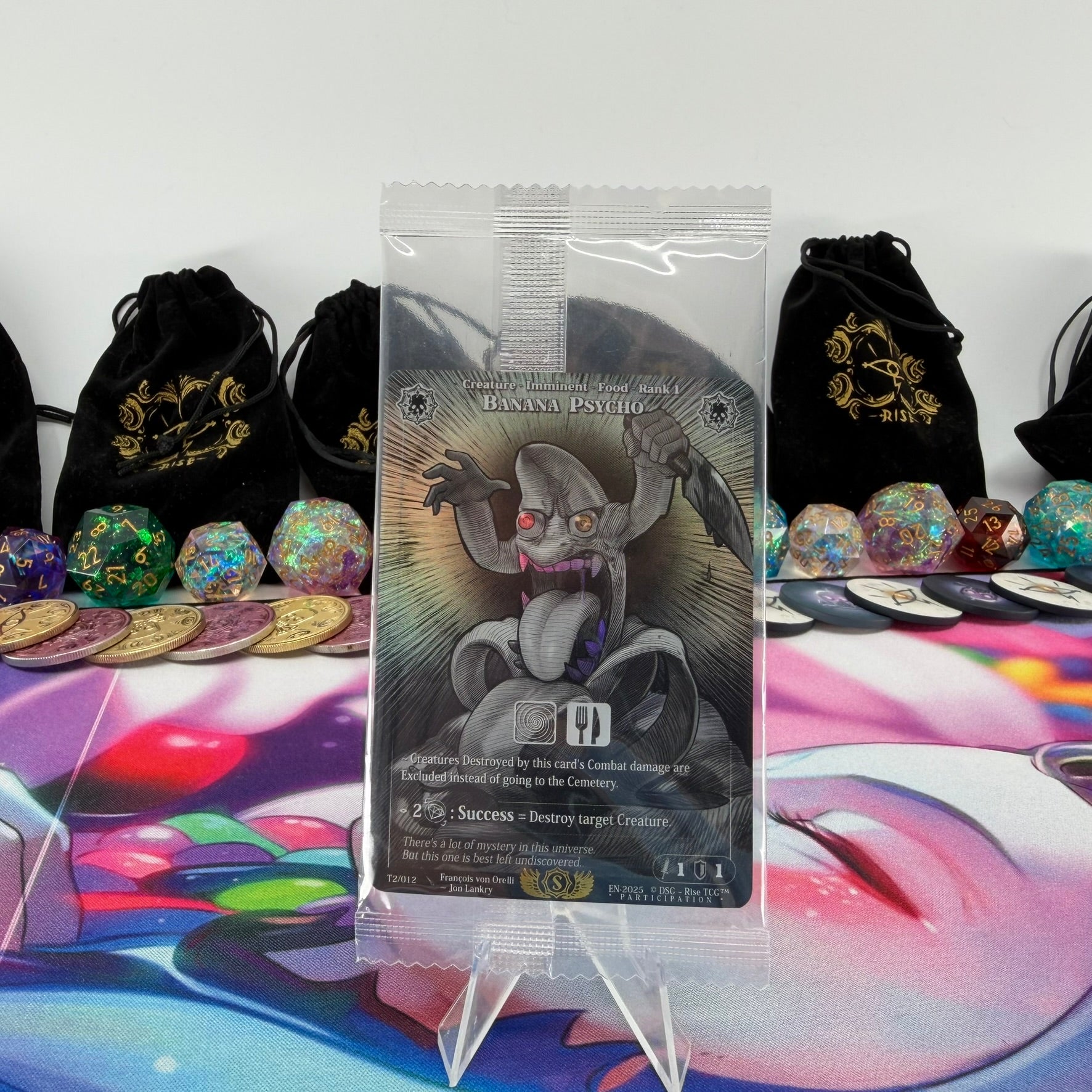 #1138 Banana Psycho *PARTICIPATION* | T2/012 | Holo | Promo Sealed Pack | Rare (EN)