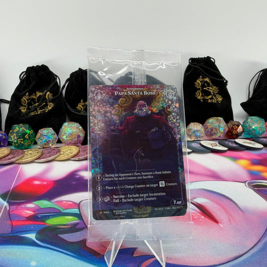 #1141 Papa & Mama Santa Boss | Pt - P004 | Star Foil | Prestige 2023 Promo Sealed Pack | Rare (EN)