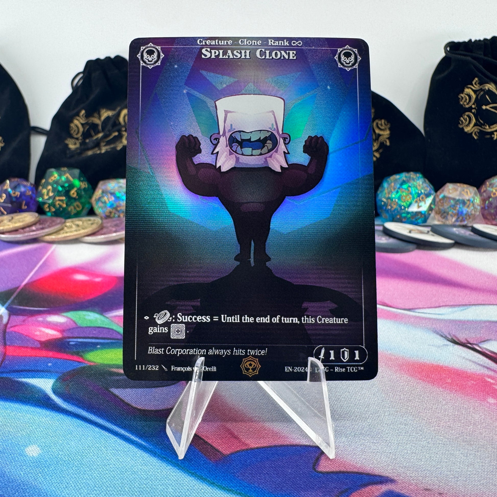 #1403 Splash Clone | 111/232 | Holo | Trophy - 01 | Common (EN)