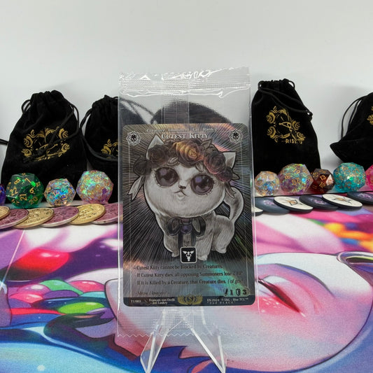#1142 Cutest Kitty *2nd PLACE* | T1/003 | Holo | Promo Sealed Pack | Rare (EN)