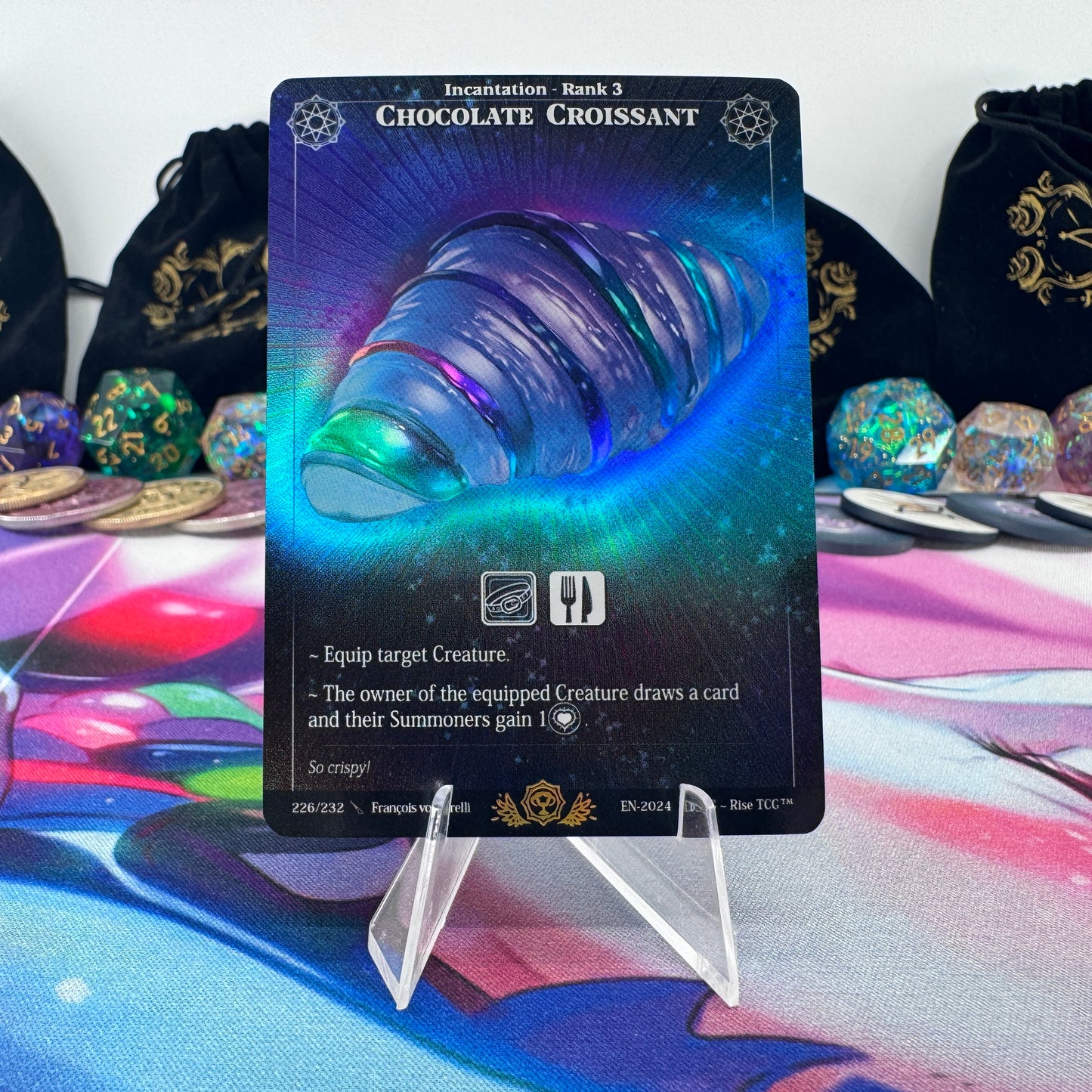 #1405 Chocolate Croissant | 226/232 | Holo | Trophy - 01 | Uncommon (EN)
