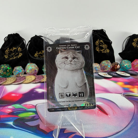 #1162 Cotton Candy Cat *3rd PLACE* | T1/005 | Holo | Promo Sealed Pack | Rare (EN)