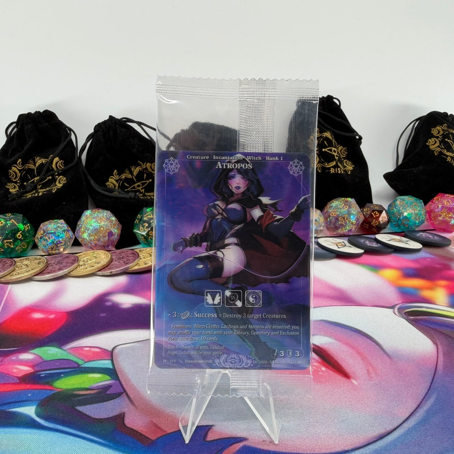 #1171 Atropos | Pt - 377 | Depth Lenticular | Prestige 2025 Sealed Pack | Legendary (EN)