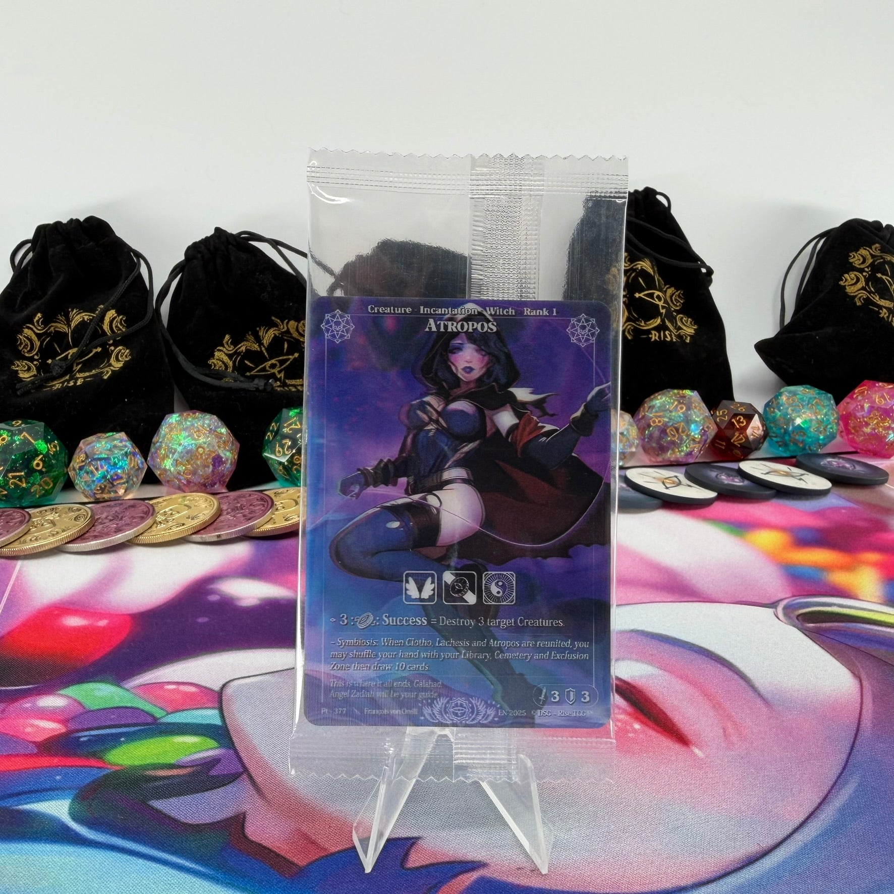 #1171 Atropos | Pt - 377 | Depth Lenticular | Prestige 2025 Sealed Pack | Legendary (EN)